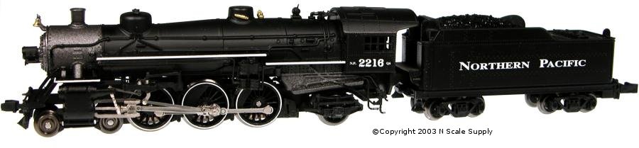 AT&SF - 4-6-2 USRA Light Pacific  with DCC - Model Power/Ajin 7494T